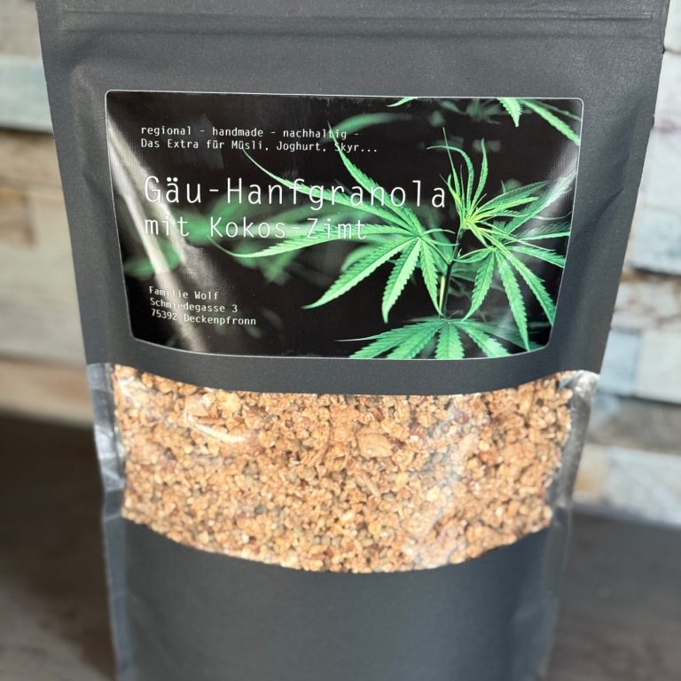 Gäuhanf-Granola